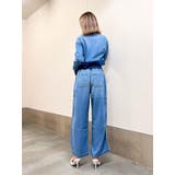 【TINY】Square gyda 2ラインデニムショートブルゾン | GYDA | 詳細画像10 