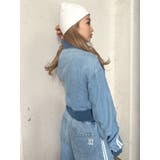 【TINY】Square gyda 2ラインデニムショートブルゾン | GYDA | 詳細画像24 