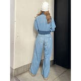 【TINY】Square gyda 2ラインデニムショートブルゾン | GYDA | 詳細画像30 