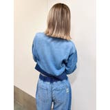 【TINY】Square gyda 2ラインデニムショートブルゾン | GYDA | 詳細画像5 