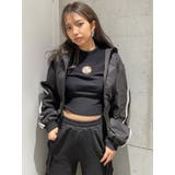 Ｗライン2wayショートブルゾン | GYDA | 詳細画像3 