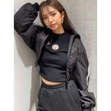 ブラック | Ｗライン2wayショートブルゾン | GYDA