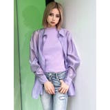 ラベンダー | 3WAYショルダーOPENシアードッキングシャツ | GYDA