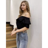 フリルオフショルブラウス | GYDA | 詳細画像7 