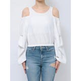 ショルダーOPENジャカードブラウス | GYDA | 詳細画像16 