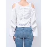 ショルダーOPENジャカードブラウス | GYDA | 詳細画像18 