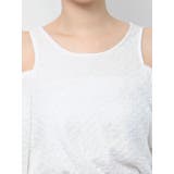 ショルダーOPENジャカードブラウス | GYDA | 詳細画像19 