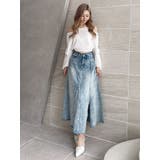 ショルダーOPENジャカードブラウス | GYDA | 詳細画像6 