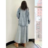 OVERLAPリメイクデニムロングスカート | GYDA | 詳細画像18