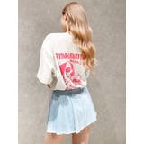 タックプリーツ デニムスカートライクショートパンツ | GYDA | 詳細画像14 