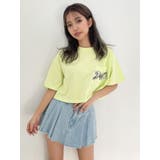 タックプリーツ デニムスカートライクショートパンツ | GYDA | 詳細画像15 