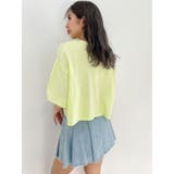 タックプリーツ デニムスカートライクショートパンツ | GYDA | 詳細画像18 