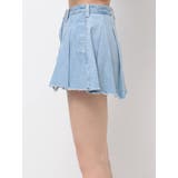 タックプリーツ デニムスカートライクショートパンツ | GYDA | 詳細画像34 