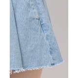 タックプリーツ デニムスカートライクショートパンツ | GYDA | 詳細画像38 