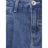 タックプリーツ デニムスカートライクショートパンツ | GYDA | 詳細画像40 