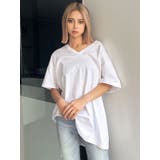 RAMOメッシュ ＶネックTシャツ | GYDA | 詳細画像12 