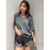 RAMOメッシュ ＶネックTシャツ | GYDA | 詳細画像7 