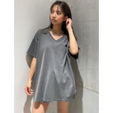 RAMOメッシュ ＶネックTシャツ | GYDA | 詳細画像9 