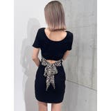 BACKリボン クルーネック ワンピース | GYDA | 詳細画像24