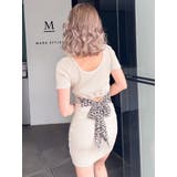 BACKリボン クルーネック ワンピース | GYDA | 詳細画像3