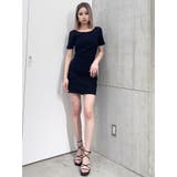 BACKリボン クルーネック ワンピース | GYDA | 詳細画像30