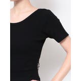 BACKリボン クルーネック ワンピース | GYDA | 詳細画像35