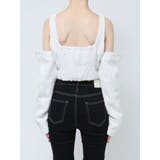 フロントボタン2WAY FANCYTWEEDブラウス | GYDA | 詳細画像23