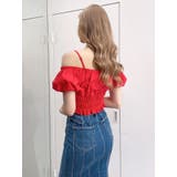 Symmetry GYDAチャームオフショルブラウス | GYDA | 詳細画像22 