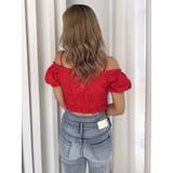 Symmetry GYDAチャームオフショルブラウス | GYDA | 詳細画像47 