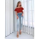 Symmetry GYDAチャームオフショルブラウス | GYDA | 詳細画像48 