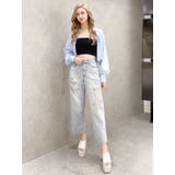 ビジュー スタッズ ショート LOOSE シャツ | GYDA | 詳細画像14 