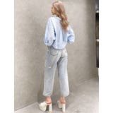 ビジュー スタッズ ショート LOOSE シャツ | GYDA | 詳細画像15 