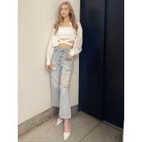 ビジュー スタッズ ショート LOOSE シャツ | GYDA | 詳細画像22 