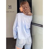 ビジュー スタッズ ショート LOOSE シャツ | GYDA | 詳細画像4 