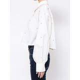 ビジュー スタッズ ショート LOOSE シャツ | GYDA | 詳細画像48 