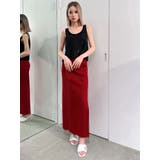 DEEPスリットリブLONGスカートライクショートパンツ | GYDA | 詳細画像4 