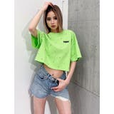 ハイウエスト LEFT HEM ダメージデニム ショートパンツ | GYDA | 詳細画像12 