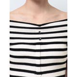 HEMスリットオフショルニットトップス | GYDA | 詳細画像24 