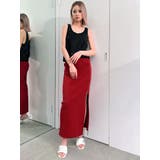 ラメスパンコールLOOSEニットタンクトップ | GYDA | 詳細画像14