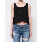 ラメスパンコールLOOSEニットタンクトップ | GYDA | 詳細画像25