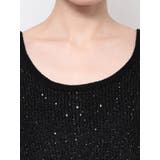 ラメスパンコールLOOSEニットタンクトップ | GYDA | 詳細画像28