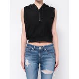 ハーフZIPノースリーブショートパーカー | GYDA | 詳細画像23 