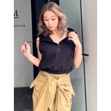 ハーフZIPノースリーブショートパーカー | GYDA | 詳細画像4 