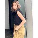 ハーフZIPノースリーブショートパーカー | GYDA | 詳細画像5 