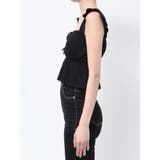 リボンフレアリブトップス | GYDA | 詳細画像27 