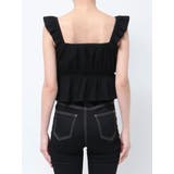 リボンフレアリブトップス | GYDA | 詳細画像28 