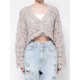 SHORTクロシェニットカーディガン | GYDA | 詳細画像25 