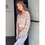 SHORTクロシェニットカーディガン | GYDA | 詳細画像3 