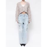 SHORTクロシェニットカーディガン | GYDA | 詳細画像32 