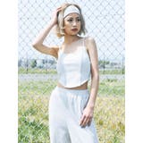 ライトグレー | front roundワッフルビスチェ | GYDA